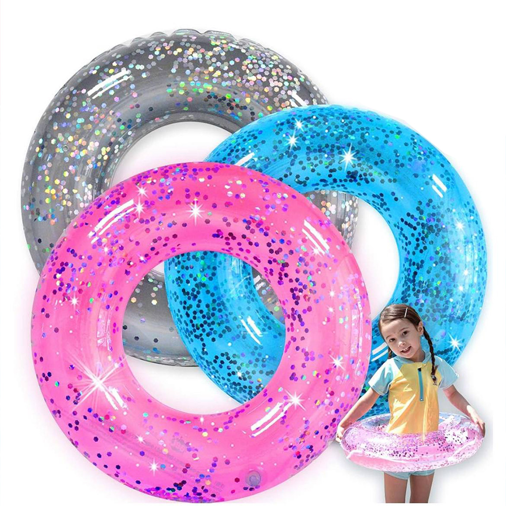 حلقه بادی شنا و استخر طرح اکلیلی مدل 80 سانتی متری