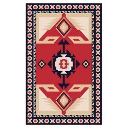 فرش مخمل نادی طرح سنتی کد o165