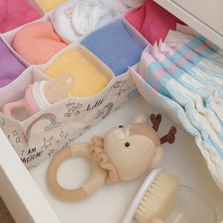 ارگانایزر توکشویی 16 جیب طرح کودک مای هوم