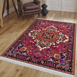 فرش مخمل نادی طرح سنتی کد o137